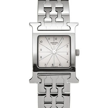 エルメス Hウォッチ HH1.210.260/4804 シルバー レディース 時計 【中古】【wristwatch】