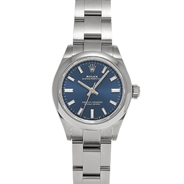 ロレックス オイスターパーペチュアル 28 276200 ブライトブルー レディース 時計 【中古】【wristwatch】