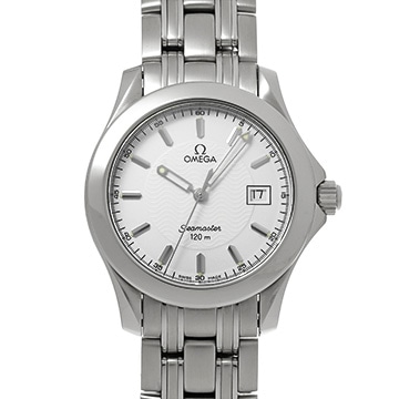 オメガ シーマスター 120 2511.21 ホワイト メンズ 時計 【中古】【wristwatch】