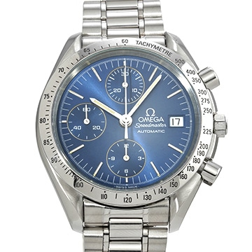 オメガ スピードマスター デイト 3511.80 ブルー メンズ 時計 【中古】【wristwatch】