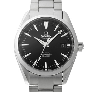 オメガ シーマスター アクアテラ コーアクシャル クロノメーター 2503.50 ブラック メンズ 時計 【中古】【wristwatch】