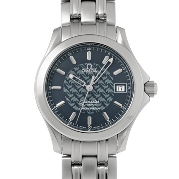 オメガ シーマスター 120 ジャック・マイヨール 1997 2500.80.00 ブルー メンズ 時計 【中古】【wristwatch】