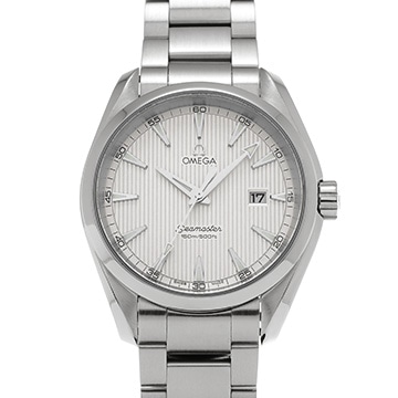 オメガ シーマスター アクアテラ クォーツ 231.10.39.61.02.001 シルバー メンズ 時計 【中古】【wristwatch】