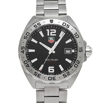 タグ ホイヤー フォーミュラ1 クォーツ WAZ1112.BA0875 ブラック メンズ 時計 【中古】【wristwatch】