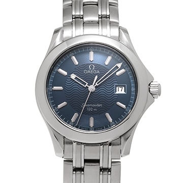 オメガ シーマスター 120 クォーツ 2511.81 ブルー メンズ 時計 【中古】【wristwatch】