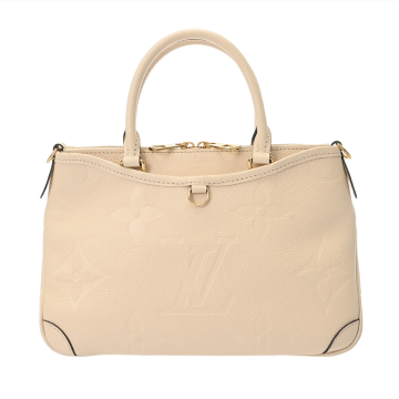 ルイ ヴィトン モノグラムアンプラント トリアノン MM ノワール M46503 レザー ユニセックス バッグ 【中古】【bag】