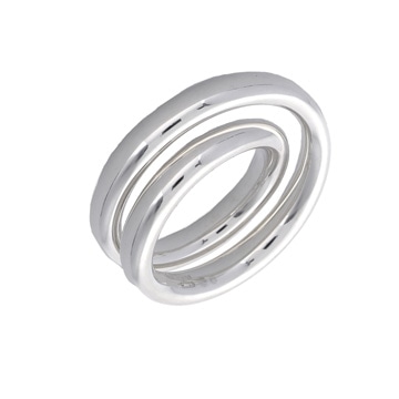 エルメス ヴェルティージュ リング　#53 シルバー シルバー925 レディース ジュエリー 【中古】【jewelry】