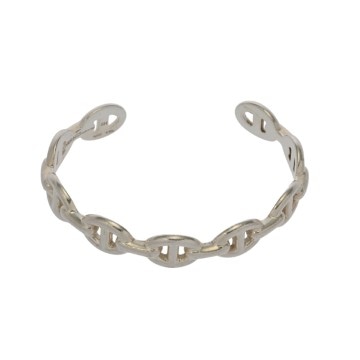 エルメス シェーヌダンクル アンシェネバングル #SH シルバー シルバー925 レディース ジュエリー 【中古】【jewelry】