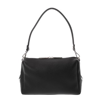 フェンディ ルイ ミディアム ブラック 7VA672 レザー レディース バッグ 【中古】【bag】