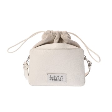 メゾン マルジェラ 5AC カメラバッグ ミディアム ホワイト SB1WG0010 カーフ レディース バッグ 【中古】【bag】