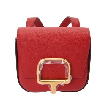 エルメス デッラ カヴァッレリア ルージュグレナ ヴォーエプソン レディース バッグ 【未使用】【bag】