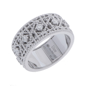 ディオール マイディオール リング #53 シルバー JMYD94060 K18ホワイトゴールド WG レディース ジュエリー 【中古】【jewelry】