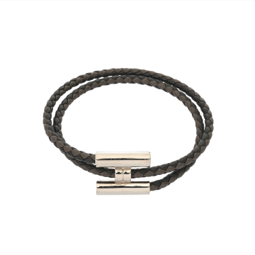 エルメス トゥルニ トレッセ グレー/シルバー金具 ヴォースイフト ユニセックス ジュエリー 【中古】【jewelry】