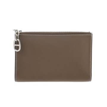 エルメス ジップアンドゴー PM エトゥープ エヴァーカラー ユニセックス 【中古】【bag】