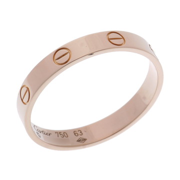カルティエ ミニラブリング #63 ゴールド B4085263 K18ピンクゴールド PG レディース ジュエリー 【中古】【jewelry】