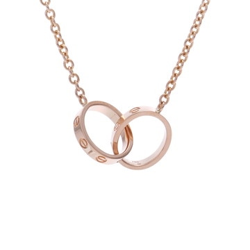 カルティエ ベビーラブ ネックレス ゴールド CRB7212300 K18ピンクゴールド PG レディース ジュエリー 【中古】【jewelry】