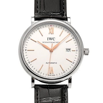 IWC ポートフィノ オートマティック IW356517 シルバー メンズ 時計 【中古】【wristwatch】