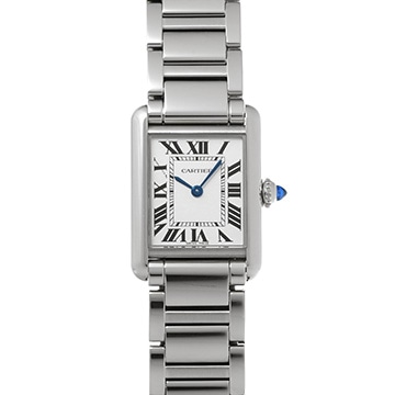 カルティエ タンク マスト SM WSTA0107 シルバー レディース 時計 【中古】【wristwatch】