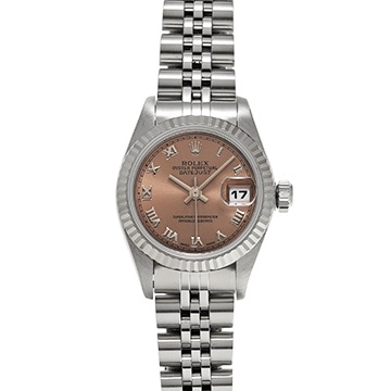 ロレックス デイトジャスト 69174 ピンク レディース 時計 【中古】【wristwatch】