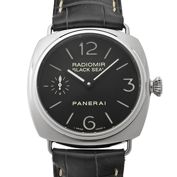 パネライ ラジオミール ブラックシール PAM00183 ブラック メンズ 時計 【中古】【wristwatch】