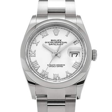 ロレックス デイトジャスト 36 126200 ホワイト メンズ 時計 【新品】【wristwatch】