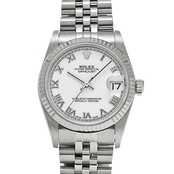 ロレックス デイトジャスト 78274 ホワイト ユニセックス 時計 【中古】【wristwatch】