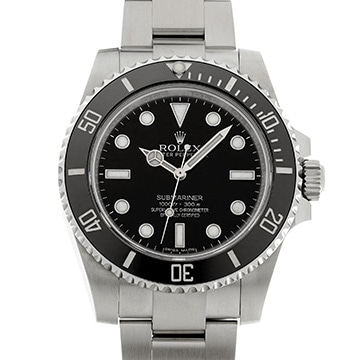 ロレックス サブマリーナ 114060 ブラック メンズ 時計 【中古】【wristwatch】