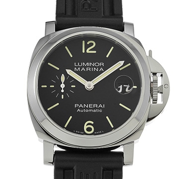 パネライ ルミノール マリーナ PAM01048 ブラック メンズ 時計 【中古】【wristwatch】