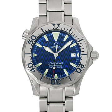 オメガ シーマスター プロフェッショナル 300 2263.80 ブルー メンズ 時計 【中古】【wristwatch】