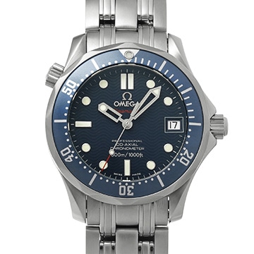 オメガ シーマスター ダイバー300 コーアクシャル 2222.80 ブルー メンズ 時計 【中古】【wristwatch】