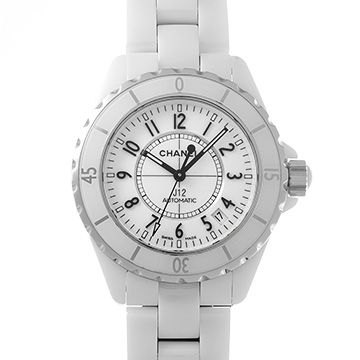 シャネル J12 38MM H0970 ホワイト メンズ 時計 【中古】【wristwatch】