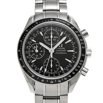 オメガ スピードマスター トリプルカレンダー 3220.50 ブラック メンズ 時計 【中古】【wristwatch】