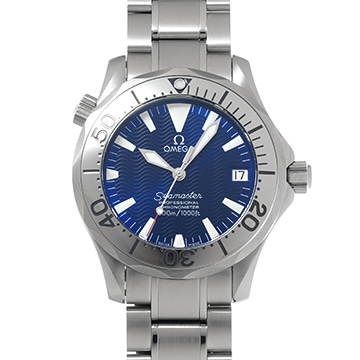 オメガ シーマスター プロフェッショナル 300 2253.80 ブルー メンズ 時計 【中古】【wristwatch】
