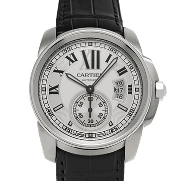 カルティエ カリブル ドゥ カルティエ W7100013 シルバー メンズ 時計 【中古】【wristwatch】