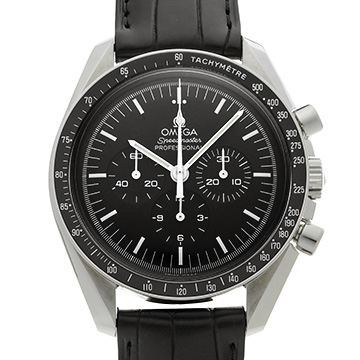 オメガ スピードマスター ムーンウォッチ プロフェッショナル 311.33.42.30.01.001 ブラック メンズ 時計 【中古】【wristwatch】