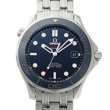 オメガ シーマスター ダイバー300 コーアクシャル 212.30.41.20.03.001 ブルー メンズ 時計 【中古】【wristwatch】