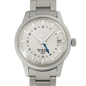 グランドセイコー メカニカル GMT SBGM023 シルバー メンズ 時計 【中古】【wristwatch】
