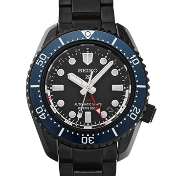 セイコー プロスペックス メカニカルダイバーズ 1968 ヘリテージ GMT 大谷翔平 2025 リミテッドエディション SBEJ023 ブラック メンズ 時計 【中古】【wristwatch】