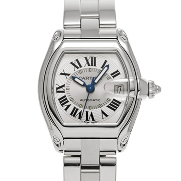 カルティエ ロードスター LM W62000V3 シルバー レディース 時計 【中古】【wristwatch】