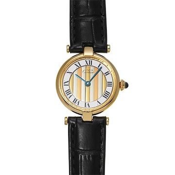 カルティエ ヴァンドーム ヴェルメイユ 590004 ホワイト レディース 時計 【中古】【wristwatch】