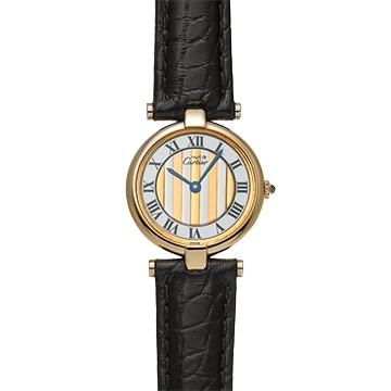 カルティエ ヴァンドーム ヴェルメイユ 590004 ホワイト レディース 時計 【中古】【wristwatch】