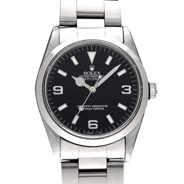 ロレックス エクスプローラー 14270 ブラック メンズ 時計 【中古】【wristwatch】