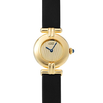カルティエ マスト コリゼ  ヴェルメイユ SM 590002 シャンパン レディース 時計 【中古】【wristwatch】