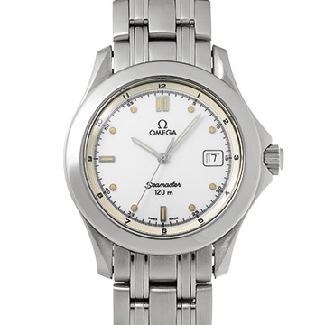 オメガ シーマスター 120 2511.20 ホワイト メンズ 時計 【中古】【wristwatch】