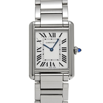 カルティエ タンク マスト LM WSTA0052 シルバー メンズ 時計 【中古】【wristwatch】