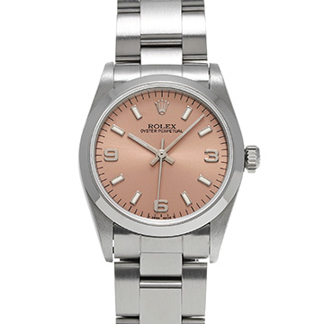 ロレックス オイスターパーペチュアル 67480 ピンク ユニセックス 時計 【中古】【wristwatch】