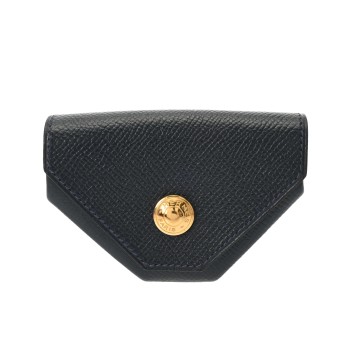エルメス ルヴァンキャトル ネイビー クシュベル ユニセックス 財布 【中古】【purse】