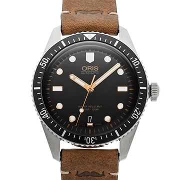 オリス ダイバーズ 65 モーベンバー エディション 01 733 7707 4084 ブラック メンズ 時計 【中古】【wristwatch】