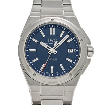 IWC インヂュニア オートマティック ローレウス スポーツフォーグッド IW323909 ブルー メンズ 時計 【中古】【wristwatch】