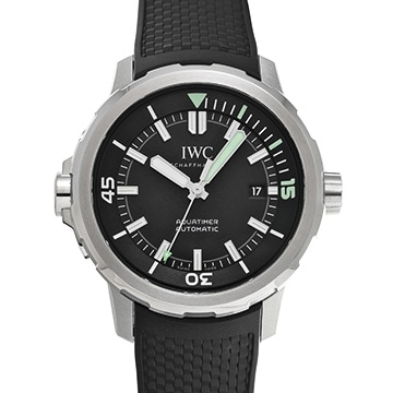 IWC アクアタイマー オートマチック IW328802 ブラック メンズ 時計 【中古】【wristwatch】